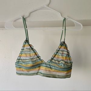 Urban Outfitters | Jupiter Sheer Triangle Bralette